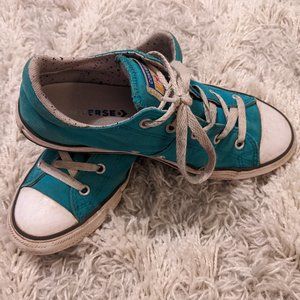 Girls' Converse Chuck Taylor All Star, Sz 4, Teal